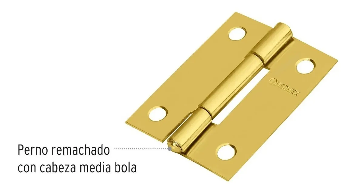 Bisagra Ace. Latonado 2'' X 1-1/2'' - Imagen 2