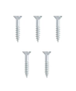 5 TORNILLOS PARA MARA 1-1/4PULGADA PLATA